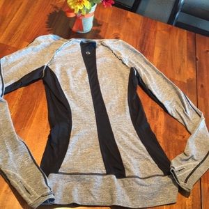 Lululemon ruffle detail shirt